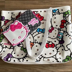 Hello Kitty Tote and Wallet
